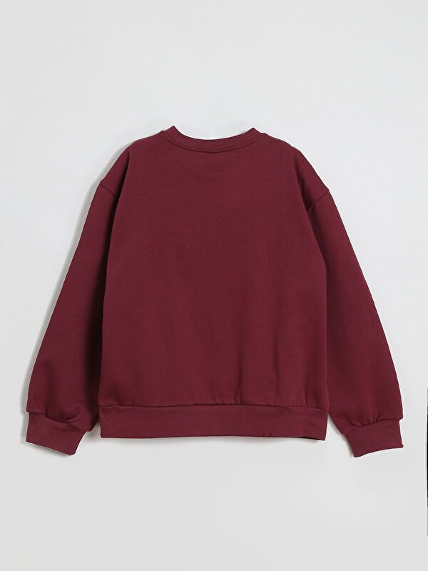 Moudda LC Waikiki - Sweatshirt en jersey Fille Prune - Tunisie 2