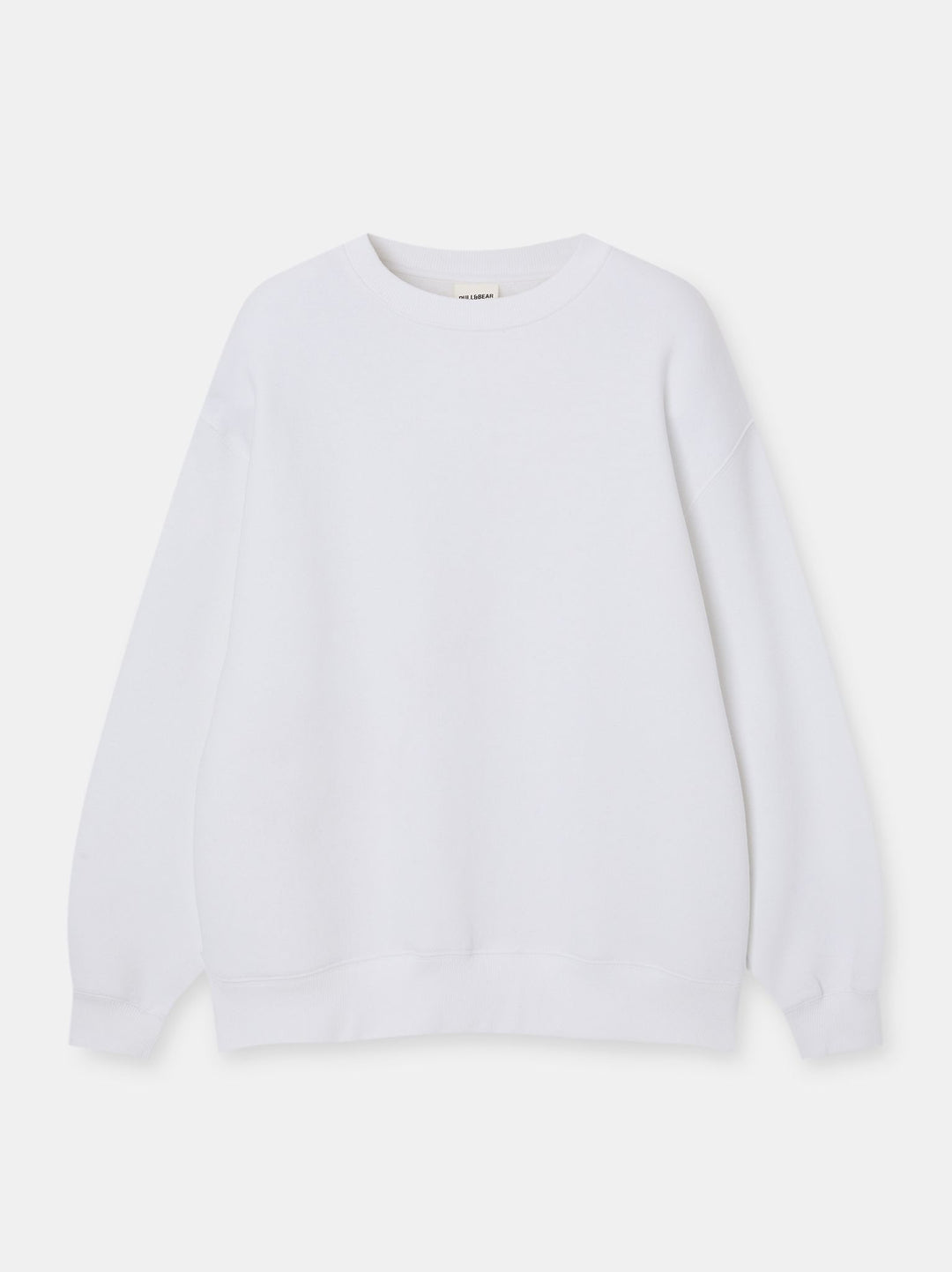 Moudda PULL & BEAR - Sweat Basique Col Rond Semi Oversize Fleece - Tunisie 1