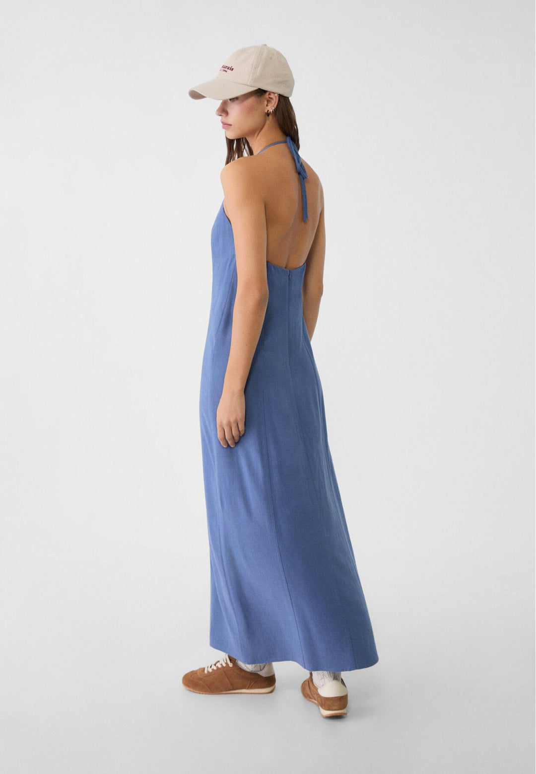 Moudda STRADIVARIUS - Robe Midi Halter Rustique - Tunisie 5