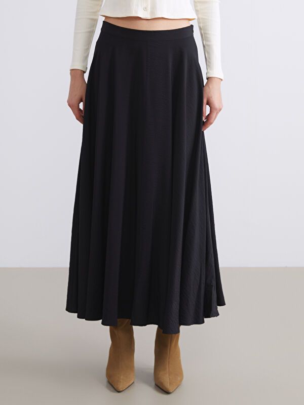 Moudda LC Waikiki - Jupe tissée Femme Noir - Tunisie 2