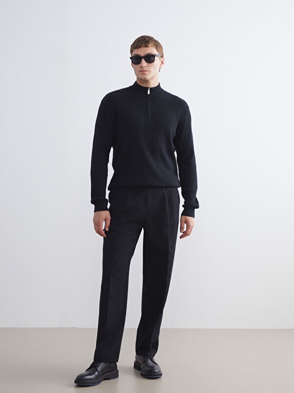 Moudda LC Waikiki - Pantalon tissé moyen Homme Noir - Tunisie 1