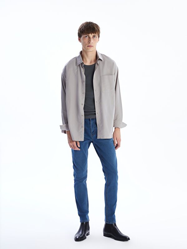 Moudda LC Waikiki - Pantalon jean tissé basique Homme Rodéo mid indigo - Tunisie 1