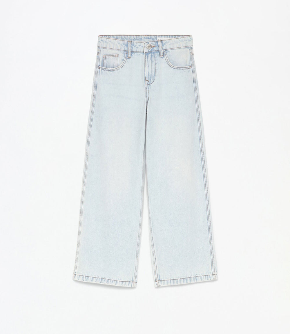 Moudda Lefties - Pantalon Wide Leg Denim - Fille D5 - Tunisie 2