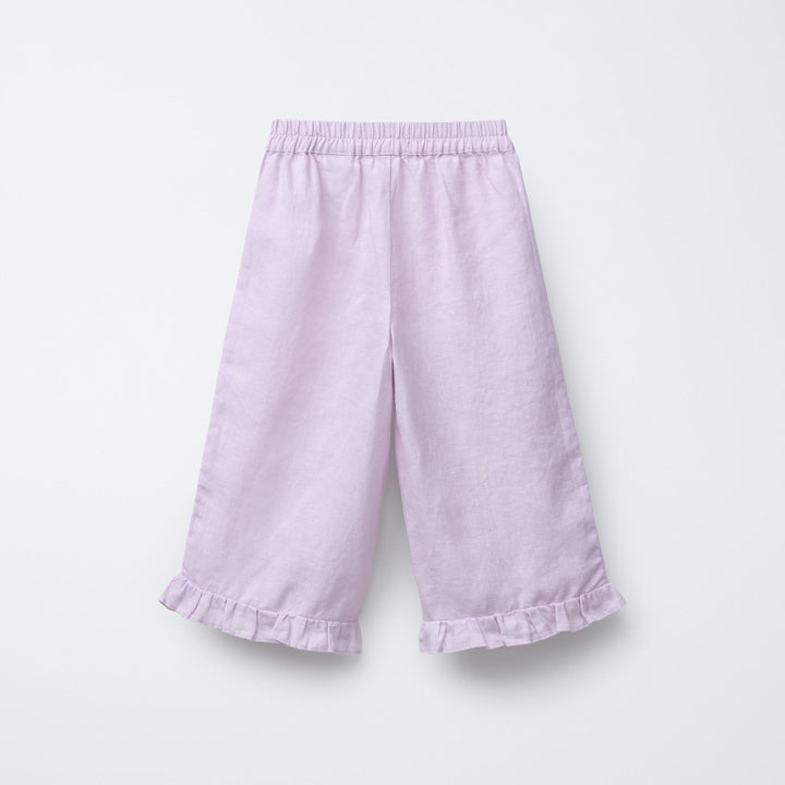 Moudda ZARA - Pantalon Enfant Lin - Volant Bas & Twinset - Tunisie 2