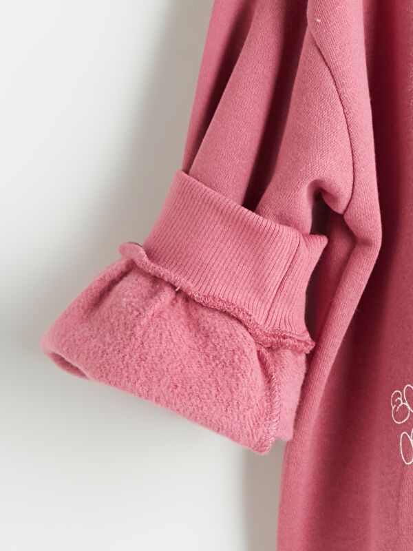 Moudda LC Waikiki - Sweatshirt en jersey Fille Rose poudre - Tunisie 3