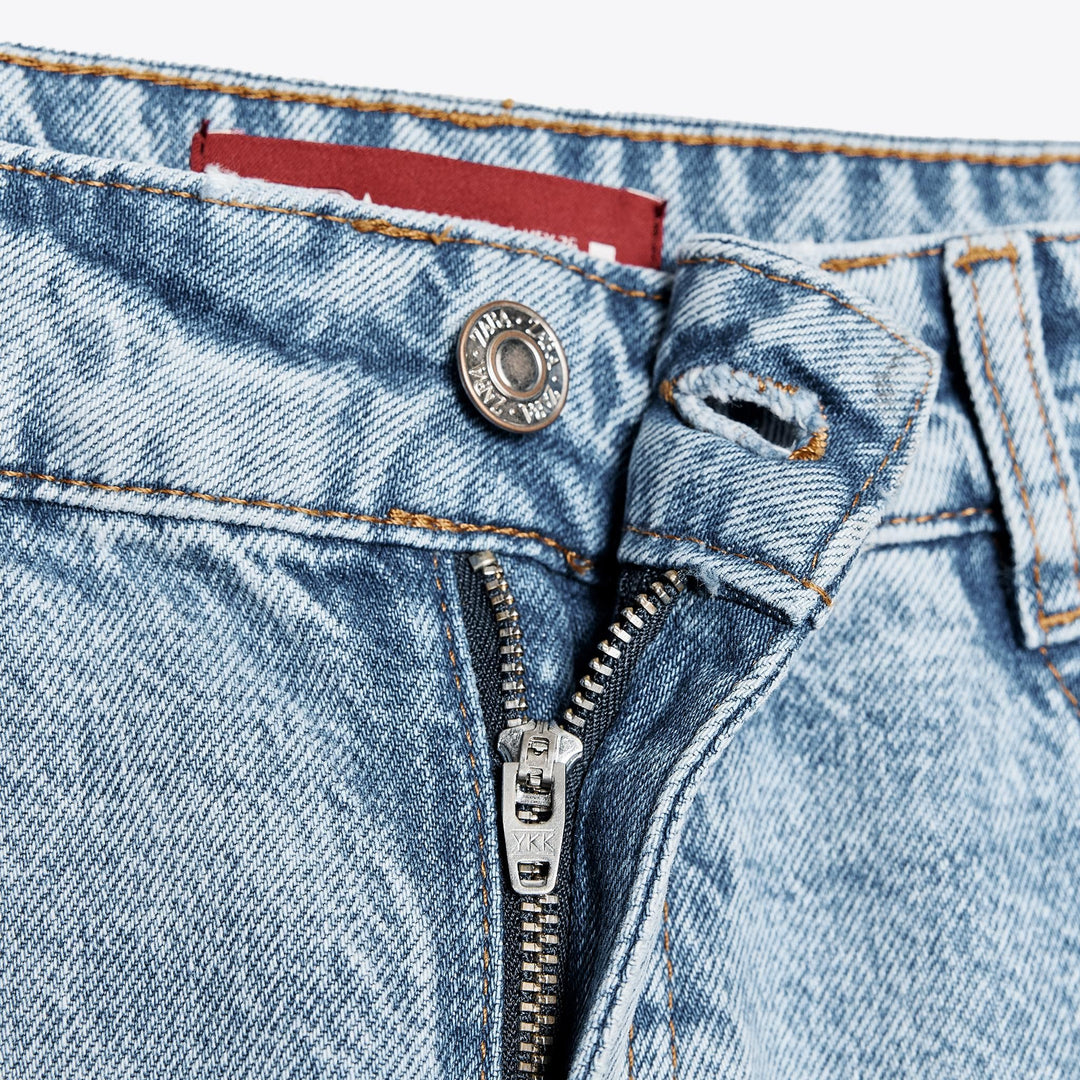 Moudda ZARA - Denim - Taille Basse, Slim Flare & Déchiré - Tunisie 3