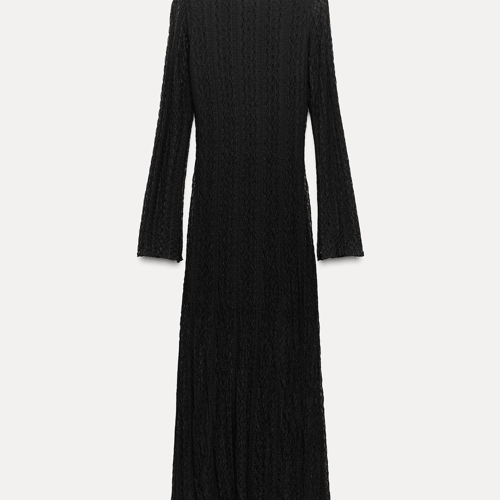 Moudda ZARA - Robe midi dentelle décolleté dos - Tunisie 2