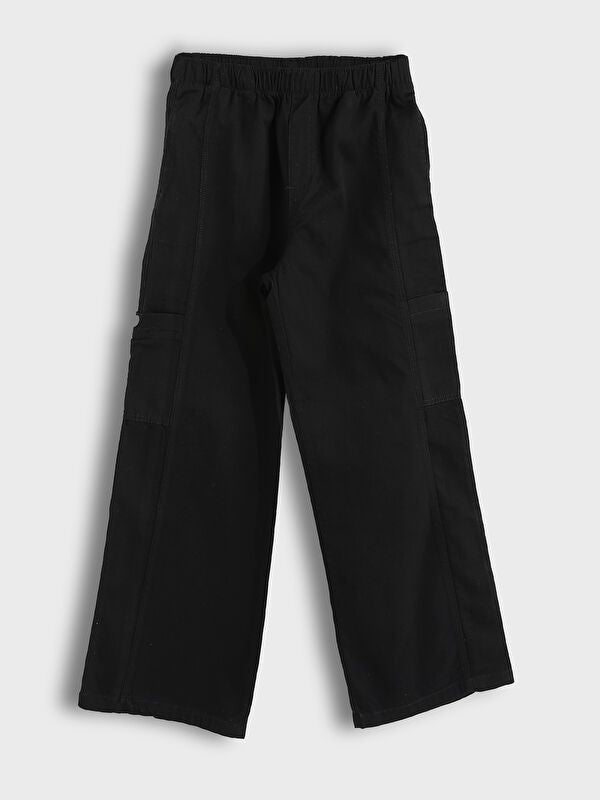 Moudda LC Waikiki - Pantalon tissé Fille Noir - Tunisie 1