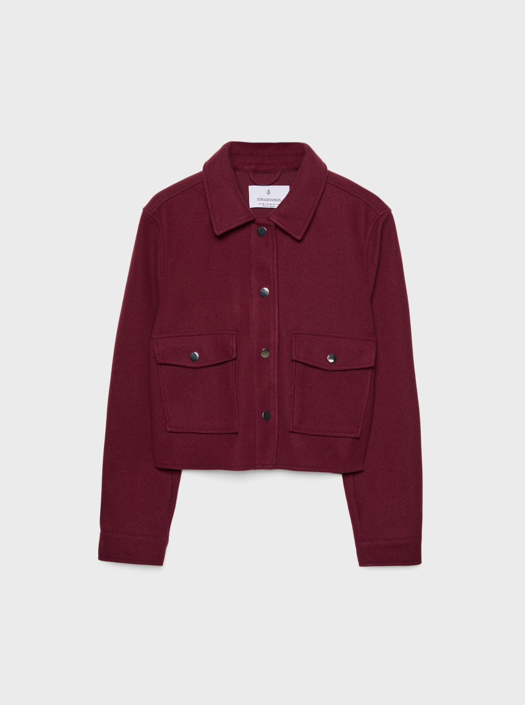 Moudda STRADIVARIUS - Veste Courte avec Snaps Soft - Tunisie 2