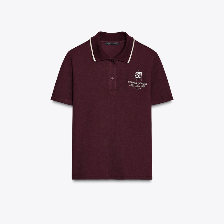 Moudda ZARA - Polo Piqué - Bordeaux - Tunisie 1