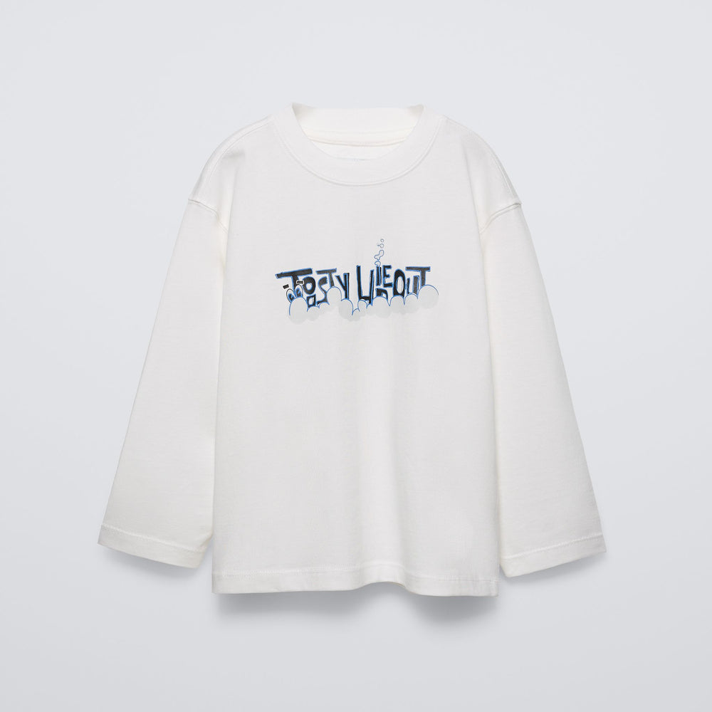 Moudda ZARA - T-shirt manches longues graphiques devant prix - Tunisie 2
