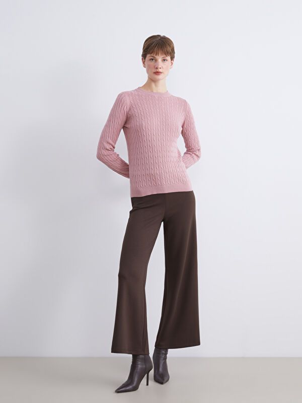 Moudda LC Waikiki - Pull tricot maternité Femme Rose pâle - Tunisie 2