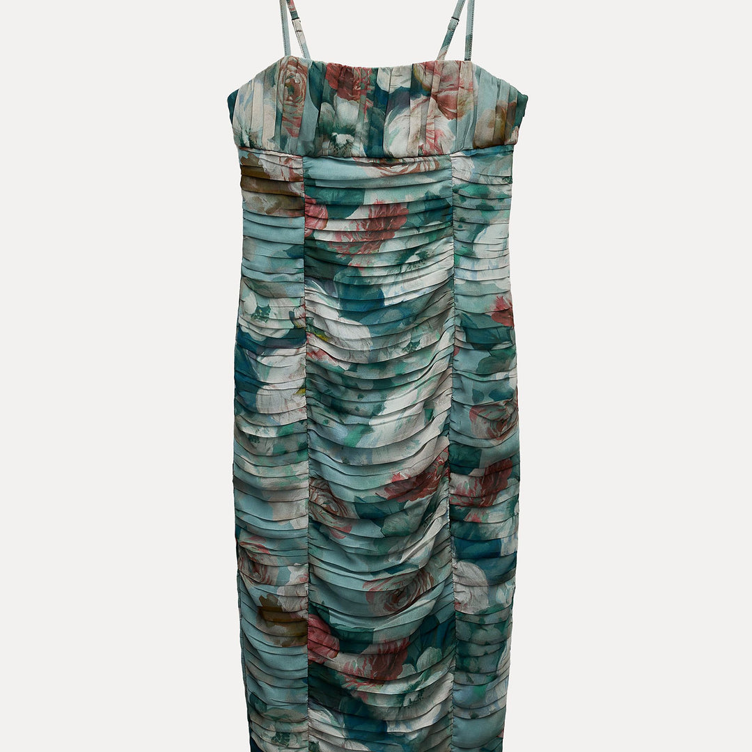 Moudda ZARA - Robe mi-longue détails corset transparences - Tunisie 2