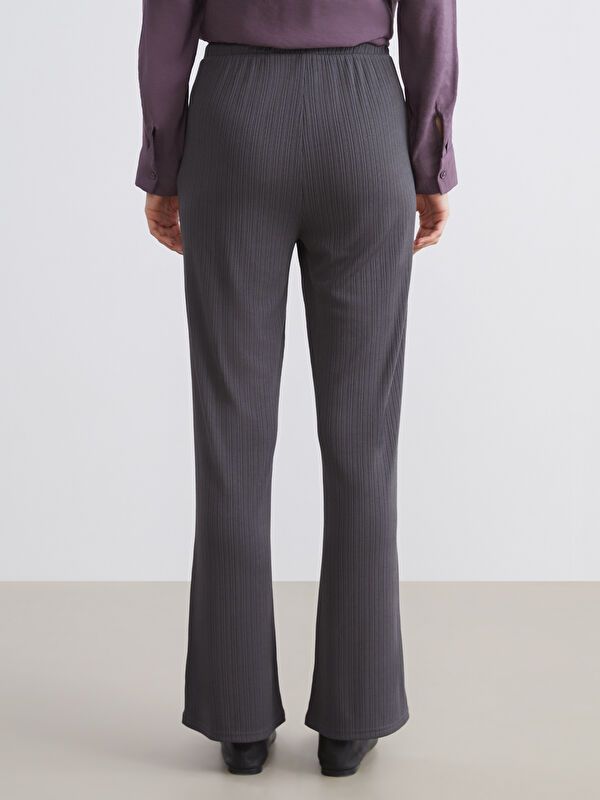 Moudda LC Waikiki - Pantalon tissé fin Femme Brun - Tunisie 4