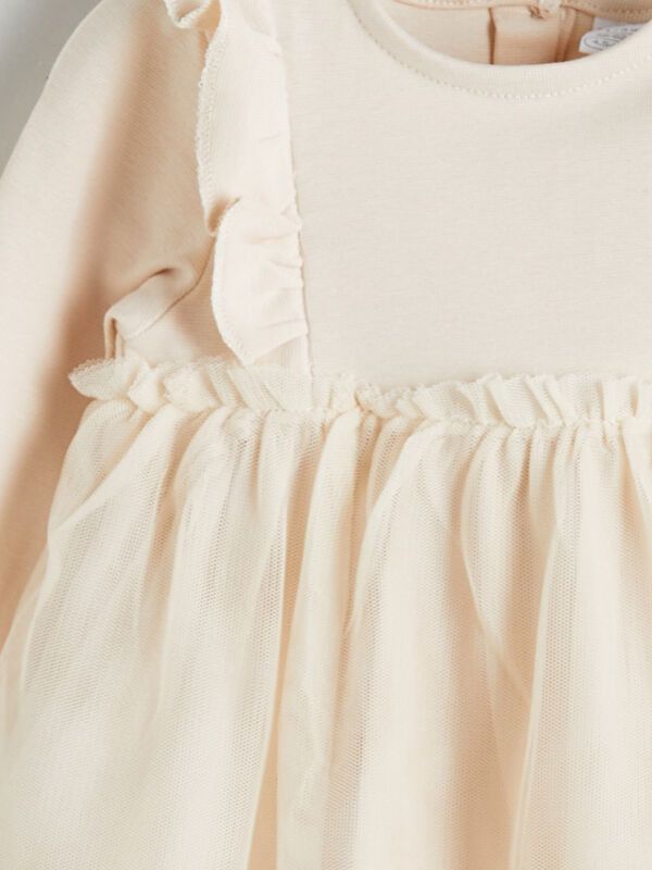 Moudda LC Waikiki - Robe en jersey manches longues Fille Nu - Tunisie 3