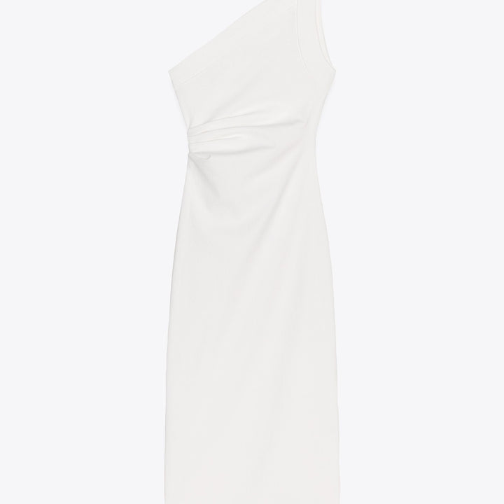 Moudda ZARA - Robe Midi Asymétrique - Structure & Fronces - Tunisie 1