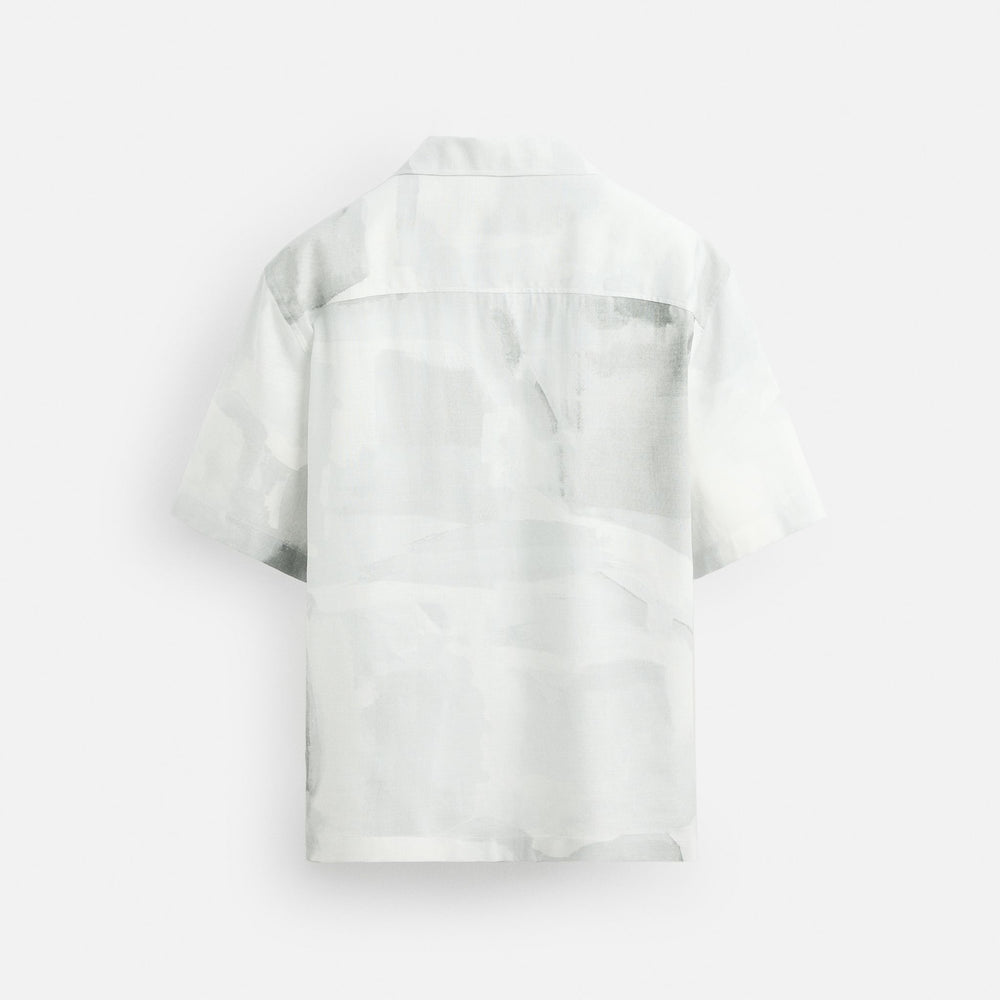 Moudda ZARA - Chemise Imprimée (Evergreen & Anthracite) - Tunisie 2