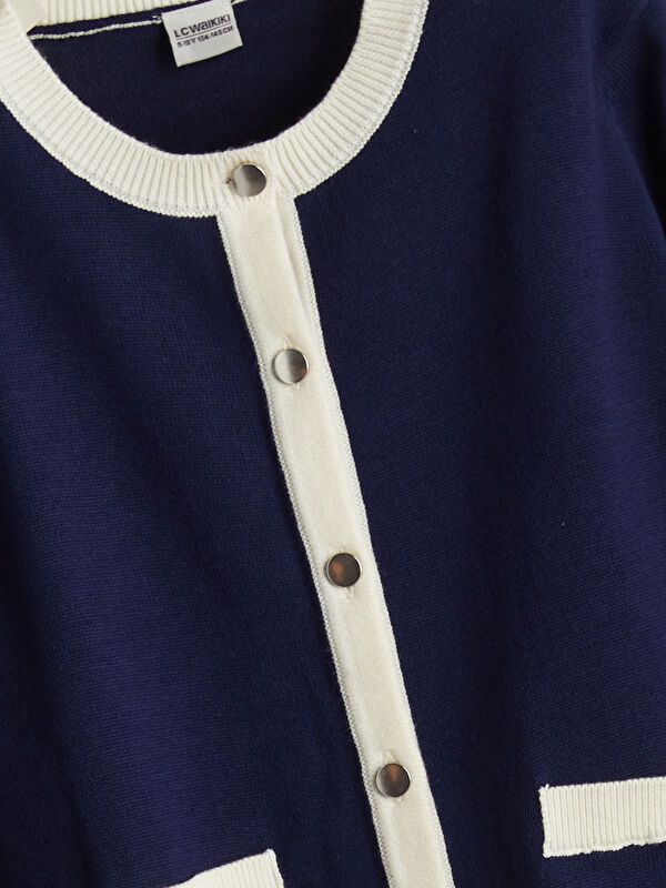 Moudda LC Waikiki - Cardigan en tricot Fille Marine - Tunisie 2