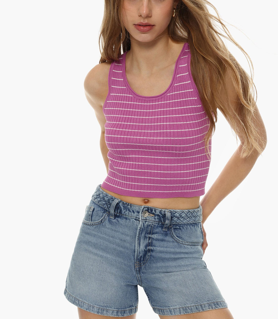 Moudda Lefties - Top Viscose/Nylon - Emmanchures Décolletées Fille - Tunisie 5