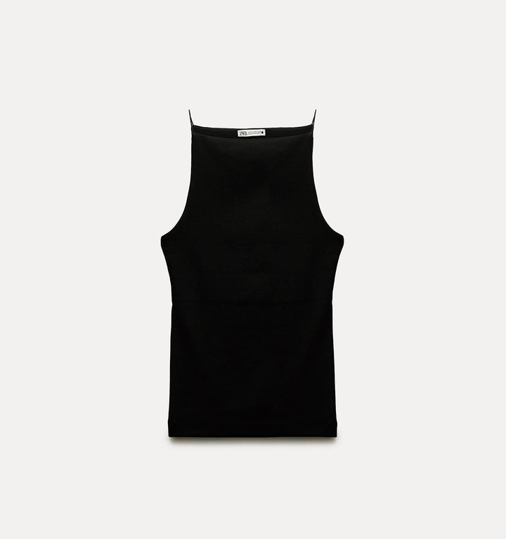 Moudda ZARA - T-shirt brassière en coton élasthanne, bretelles élastiques - Tunisie 2