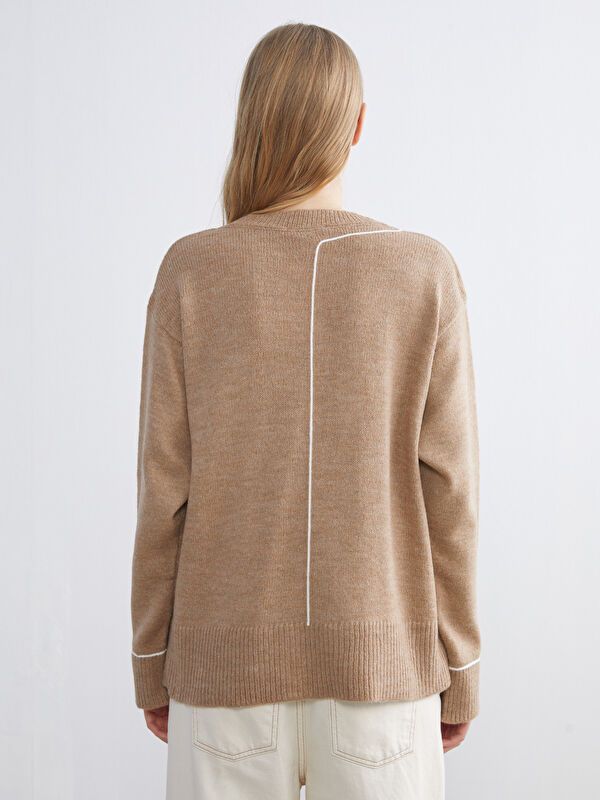 Moudda LC Waikiki - Pull-over épais en tricot cv pour Femmes - Tunisie 4