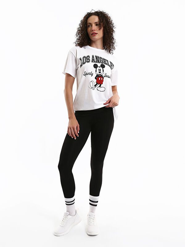 Moudda LC Waikiki - Legging jersey sport Femme Noir - Tunisie 1