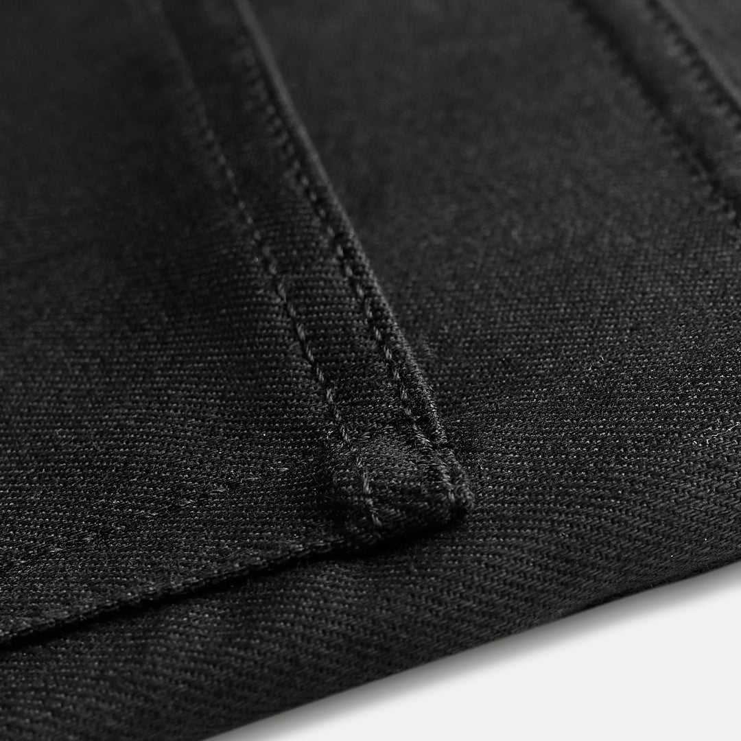 Moudda ZARA - Jean bootcut taille haute court noir - Tunisie 5