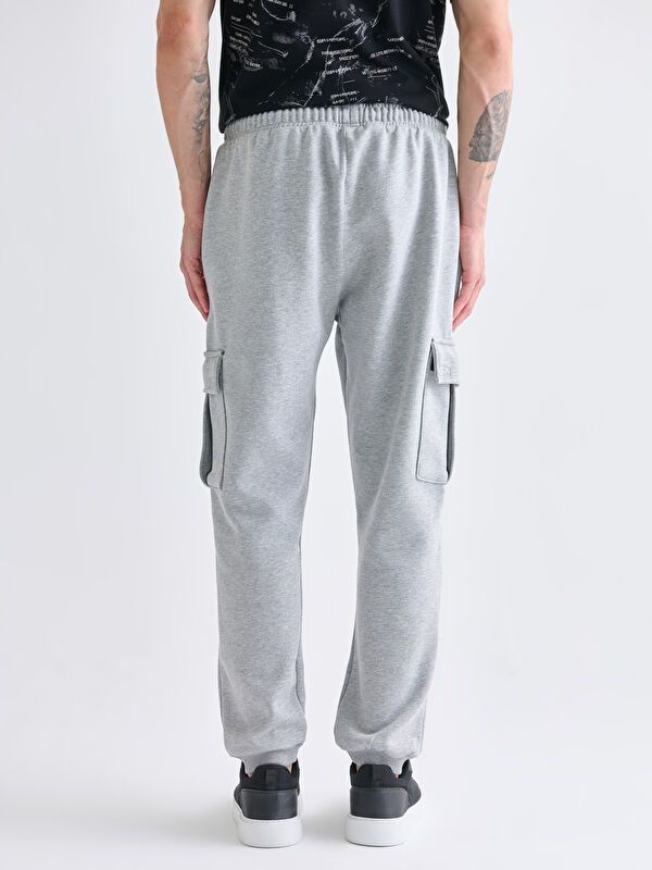 Moudda LC Waikiki - Pantalon en jersey Homme Mélange de gris - Tunisie 4