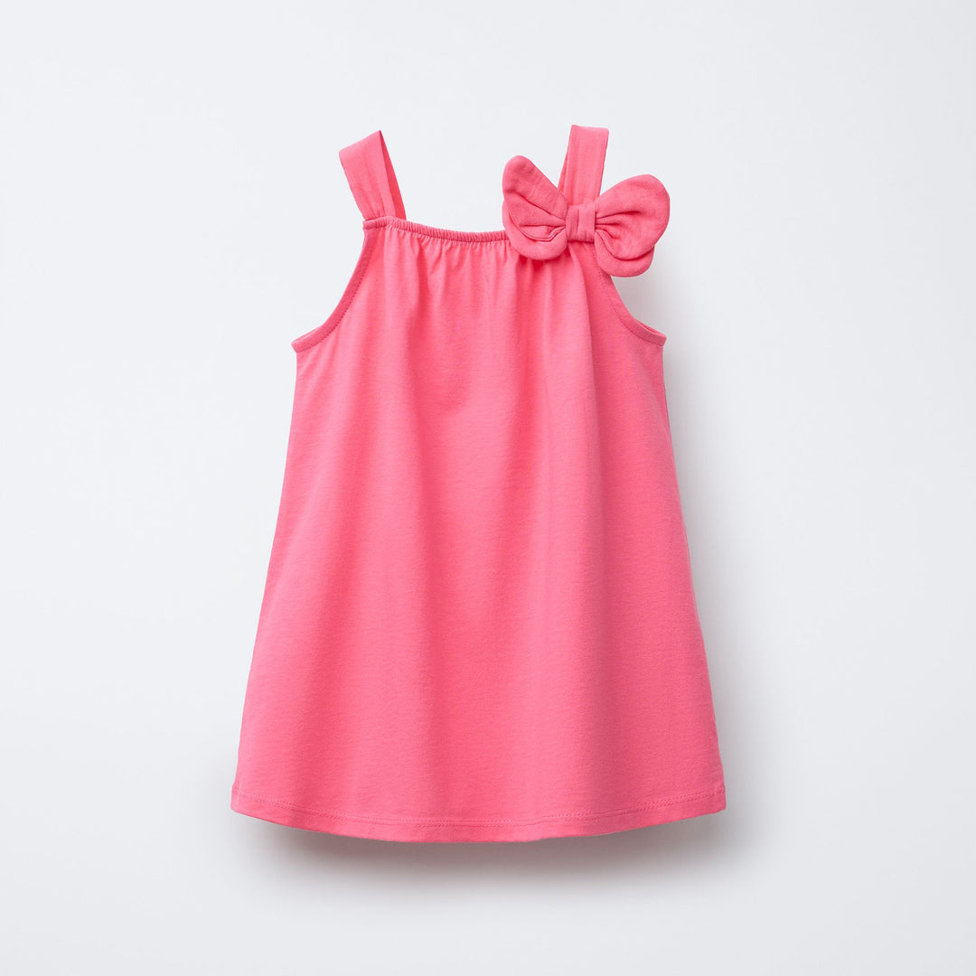 Moudda ZARA - Robe Enfant Bretelles - Applique Nœud - Tunisie 1