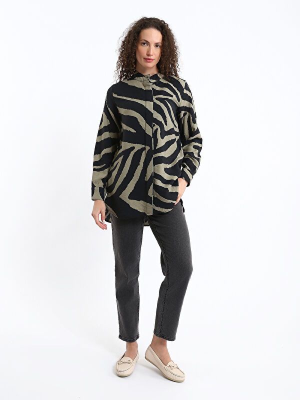 Moudda LC Waikiki - Pantalon jean tissé basique Femme Rodéo noir+m - Tunisie 1