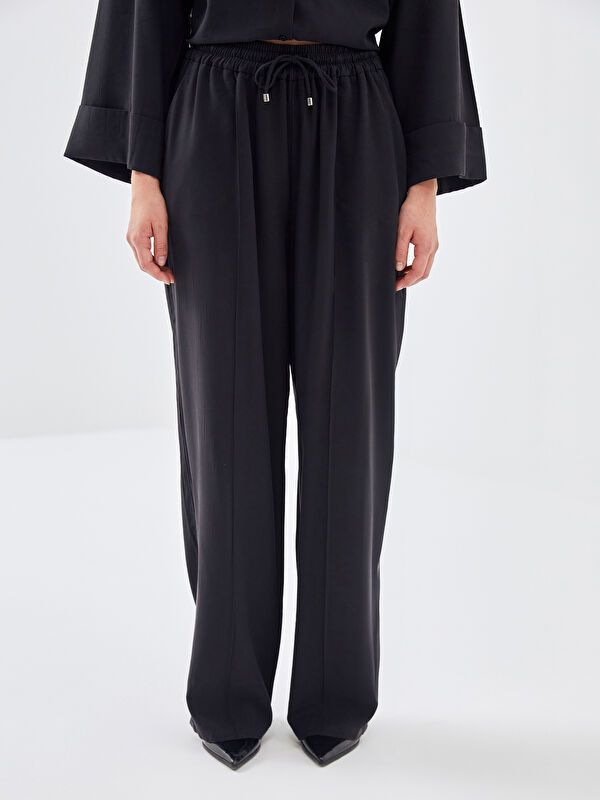 Moudda LC Waikiki - Pantalon tissé moyen Femme Noir - Tunisie 2