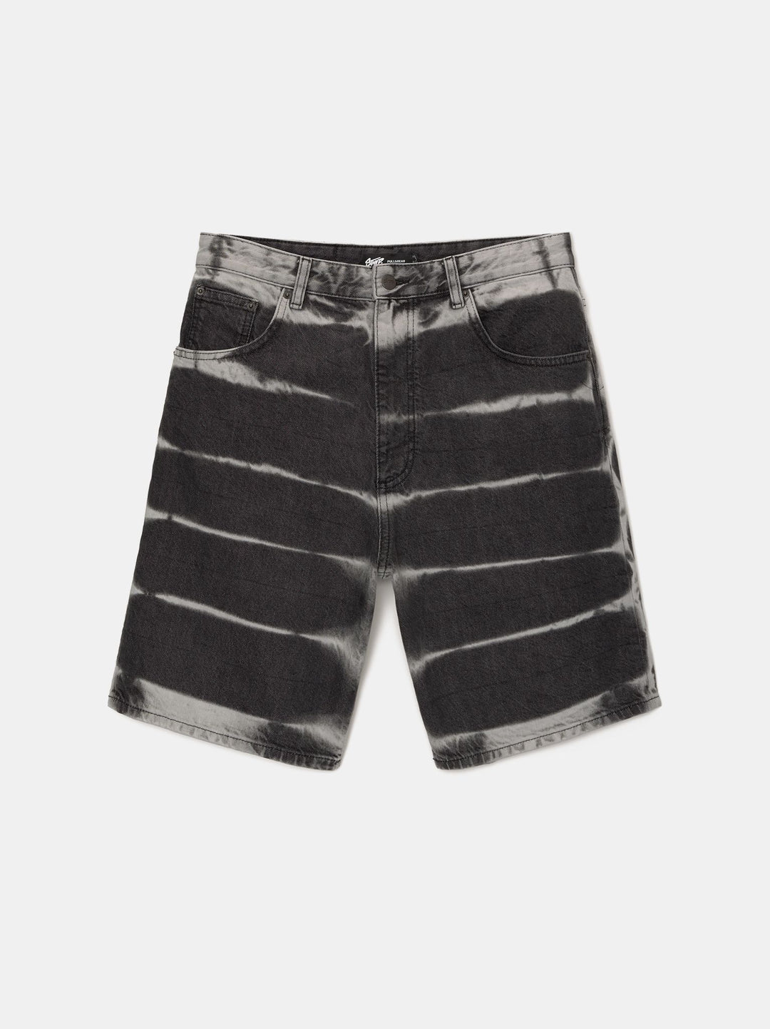 Moudda PULL & BEAR - Bermuda Denim Tiger Lavé - Tunisie 5