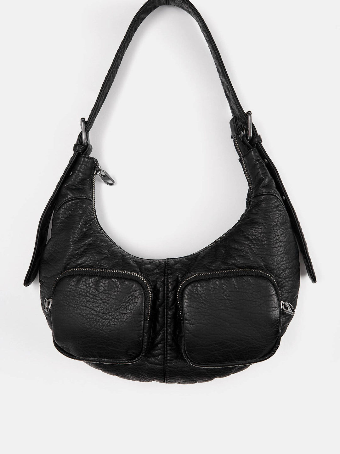 Moudda PULL & BEAR - Sac à Bandoulière Multi-Poche PU Froissé - Tunisie 3