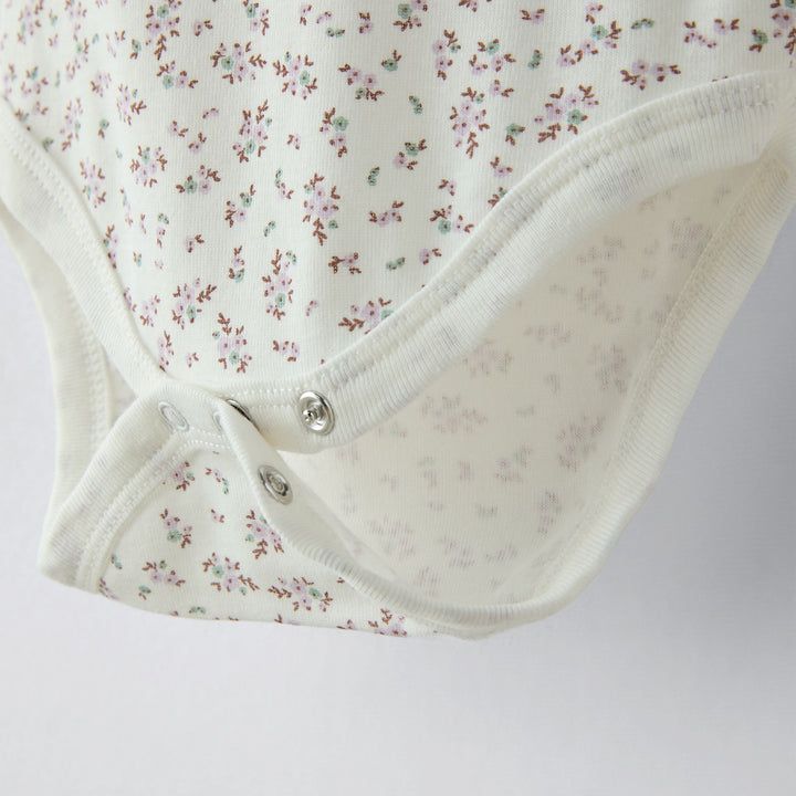Moudda ZARA - Pack 5 bodies manches longues petites fleurs - Tunisie 4