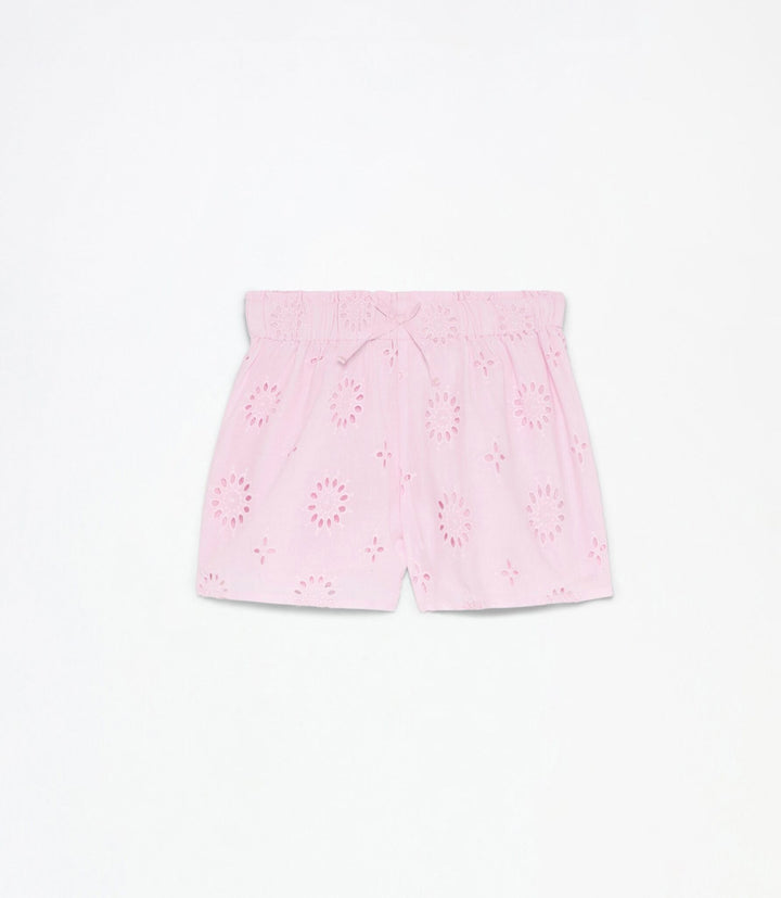 Moudda Lefties - Short Broderie Suisse - Double Gaze Fille - Tunisie 1
