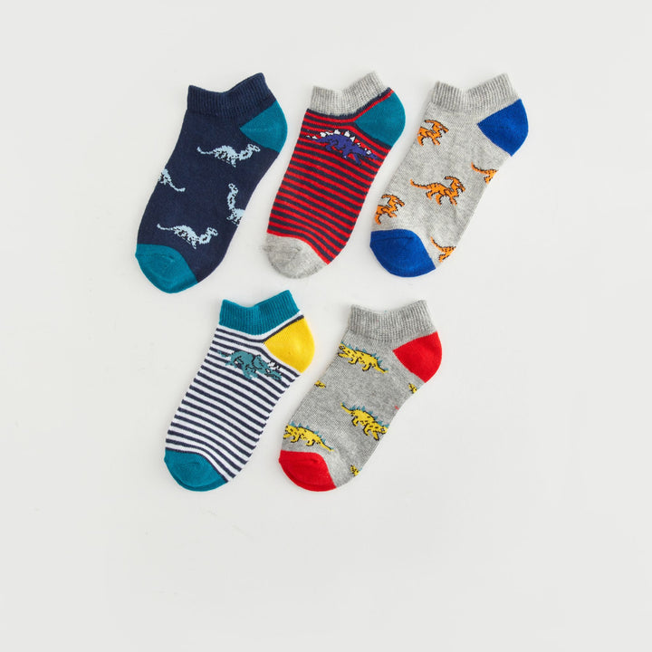 Moudda LC Waikiki - Chaussettes pour sneakers Garçon Fil mélangé teint - Tunisie 1