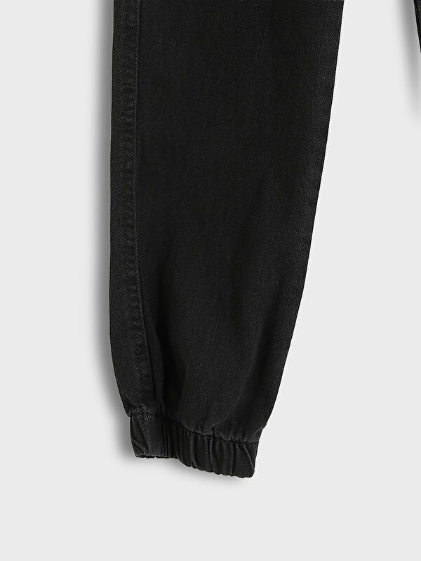 Moudda LC Waikiki - Pantalon tissé en denim Garçon Rodéo noir - Tunisie 3