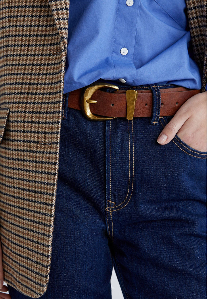 Moudda STRADIVARIUS - Ceinture avec Boucle Martelée Irrégulière - Tunisie 5