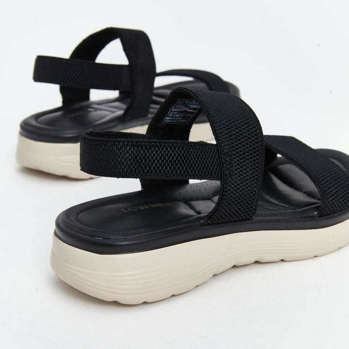 Moudda LC Waikiki - Sandales Femme Noir - Tunisie 5