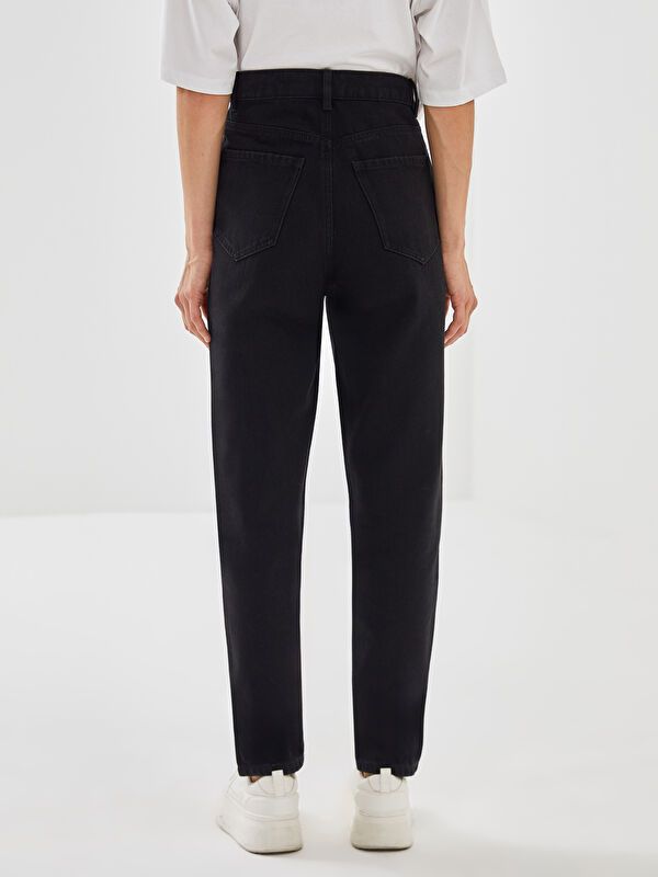 Moudda LC Waikiki - Pantalon jean tissé basique Femme Rodéo noir+m - Tunisie 4