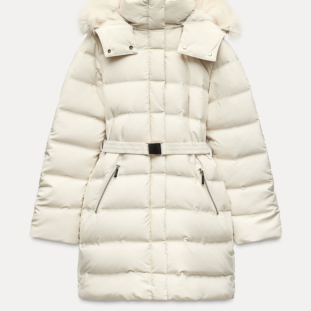 Moudda ZARA - Anorak Long en Duvet avec Ceinture - Tunisie 1