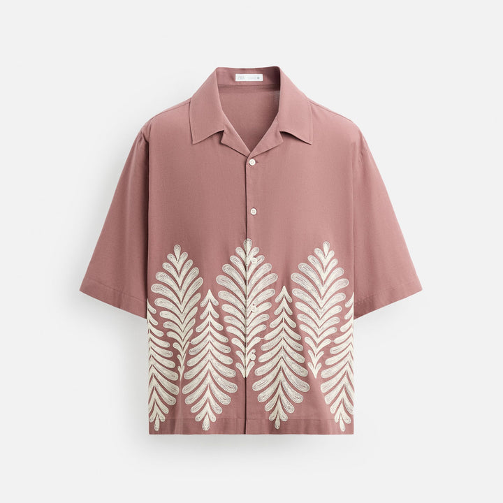 Moudda ZARA - Chemise - Broderie Chevron - Tunisie 1
