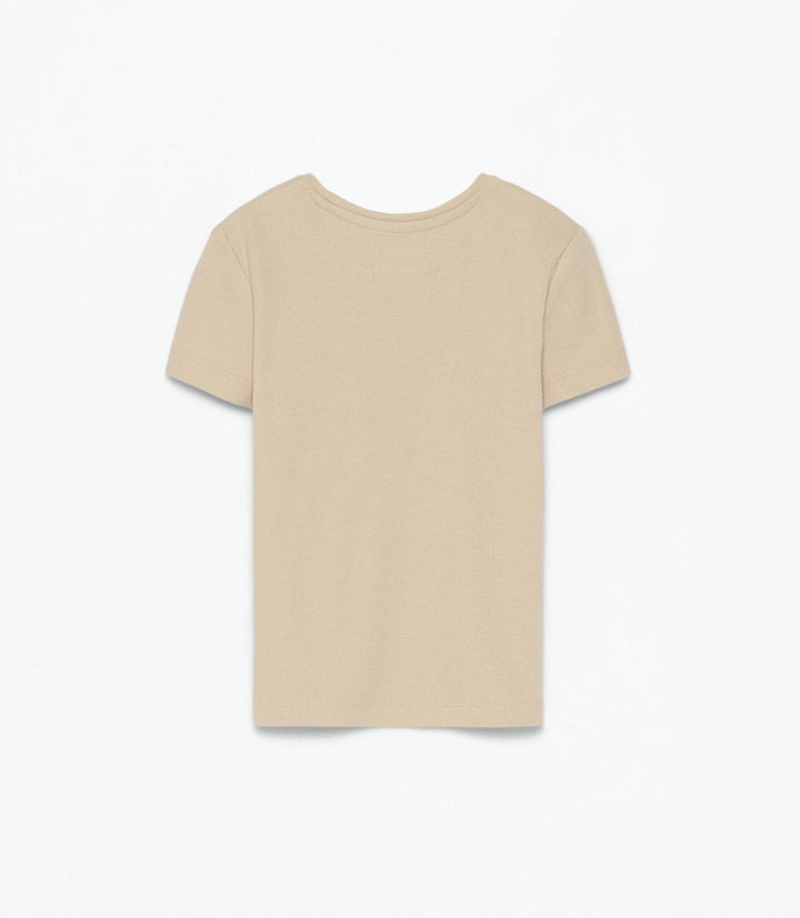 Moudda Lefties - T-Shirt Côtes - Uni Février Fille - Tunisie 3