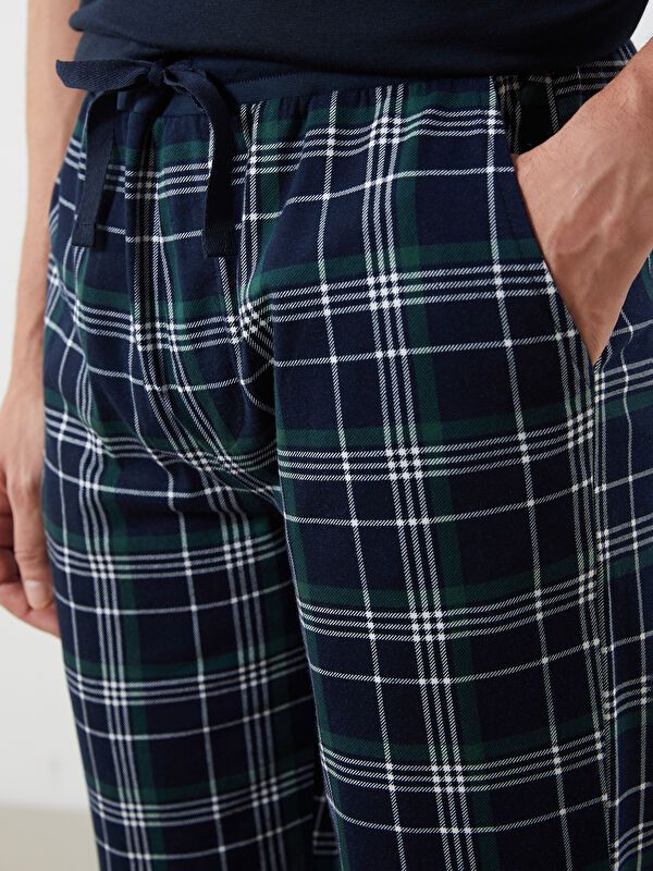 Moudda LC Waikiki - Bas pyjama jersey long Homme Imprimé marine - Tunisie 3