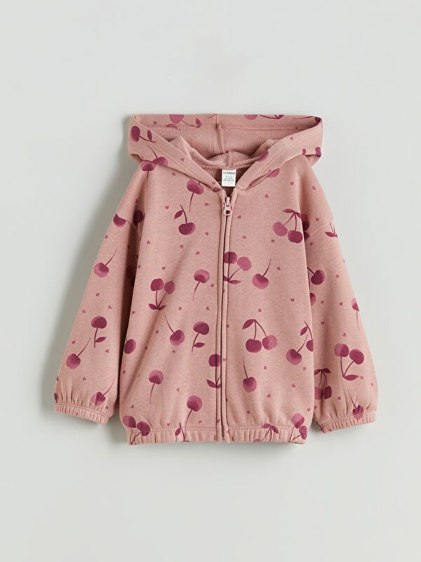 Moudda LC Waikiki - Cardigan en jersey Fille Rose poussiéreux clair - Tunisie 1