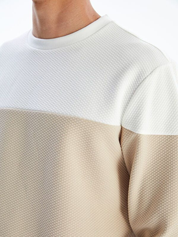 Moudda LC Waikiki - Sweatshirt en jersey Homme Beige - Tunisie 3