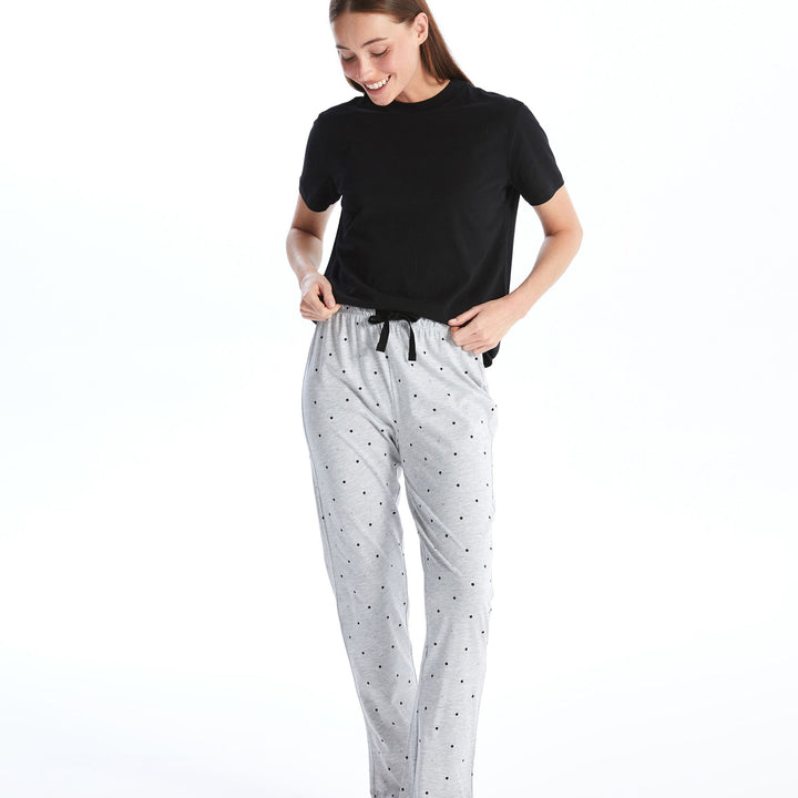 Moudda LC Waikiki - Bas de pyjama en jersey Femme Mélange gris à - Tunisie 1