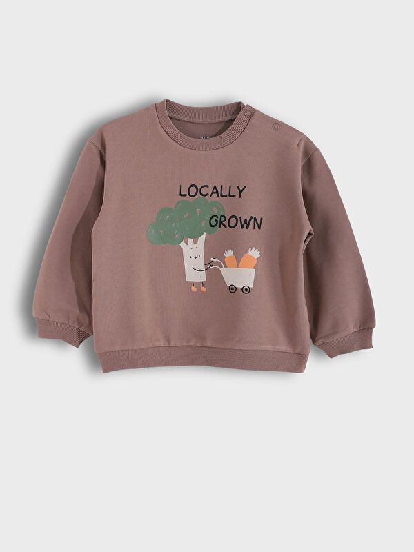 Moudda LC Waikiki - Ensemble en jersey manches courtes Garçon Brun clair - Tunisie 2