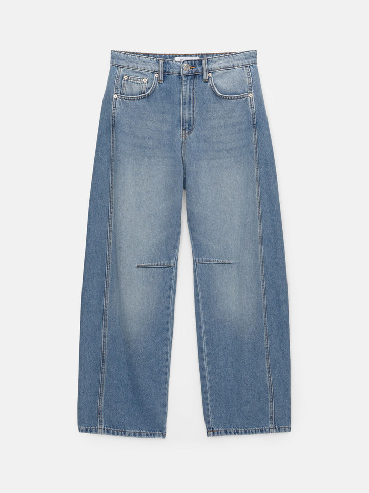 Moudda PULL & BEAR - Pantalon Denim Ballon Pièce Côté - Tunisie 4