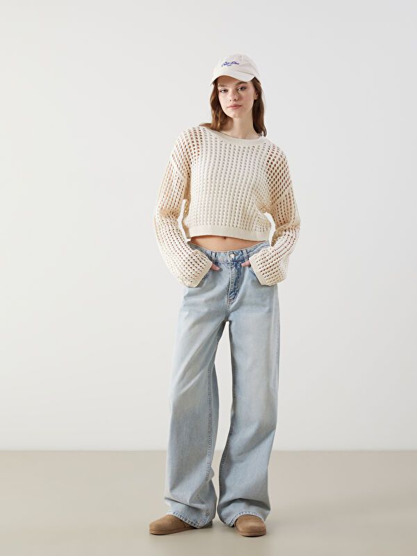 Moudda LC Waikiki - Pull en tricot Femme Ecru - Tunisie 2